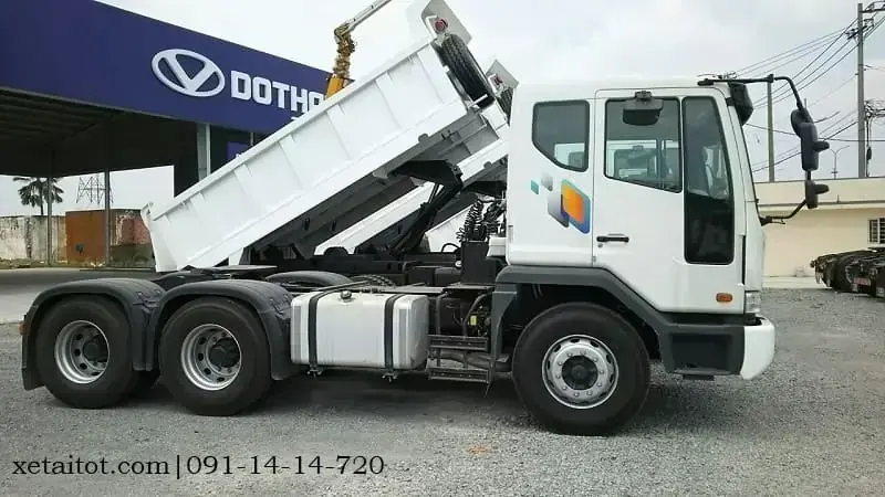 Kết cấu xe ben Daewoo 10 khối 15 tấn vững chắc Kết cấu xe ben Daewoo 10 khối 15 tấn vững chắc