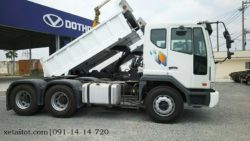 Xe ben Daewoo 15 tấn Hình thực tế xe ben Daewoo 15 tấn