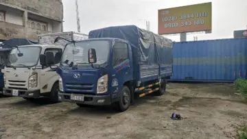 xe tải IZ65 Đô Thành 3.5 tấn Xe tải Đô Thành 3.5 tấn màu xanh