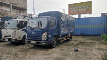 Xe tải Đô Thành 3.5 tấn màu xanh