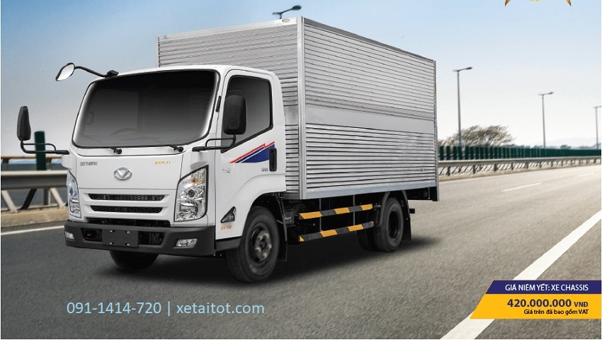 Xe tải IZ65 3.5 tấn thùng kín