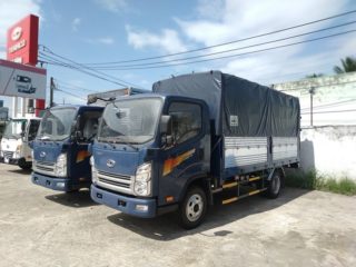 Tera 240L thùng bạt màu xanh