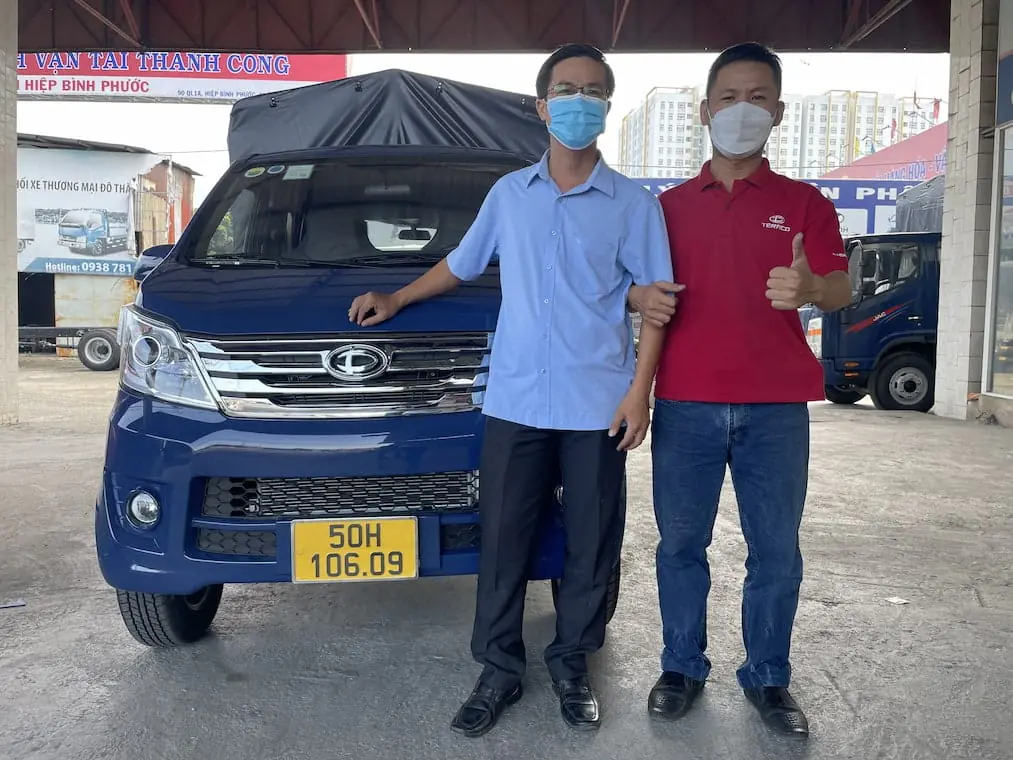 Khách hàng đã mua xe tải Tera100