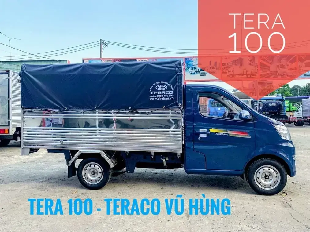 Xe tera 100 có thiết kế đẹp