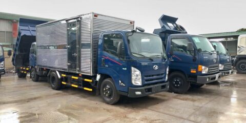 Xe IZ65 thùng kín 1,9 tấn