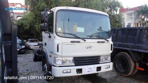 Hyundai 210 nhập 3 cục theo dạng nguyên chiếc chassis