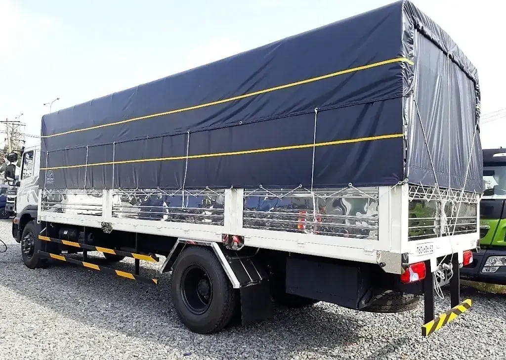 Daewoo 9 tấn thùng mui bạt dài 7,6 m