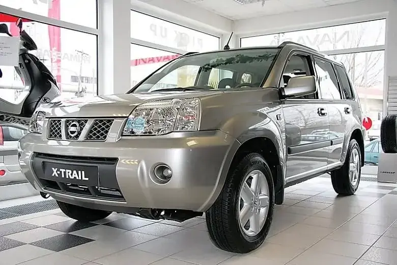 Một mẫu xe của JMC trưng bày tại cửa hàng ở châu Âu