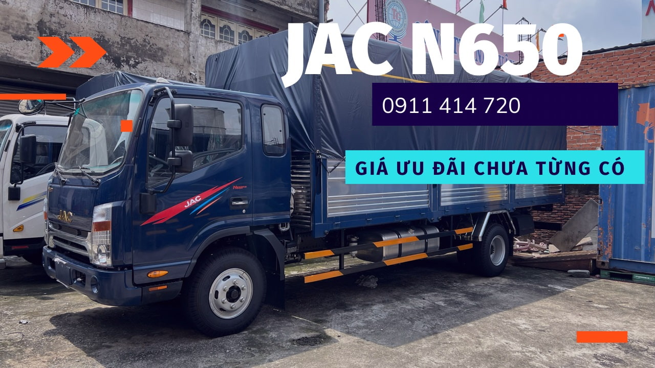 Xe tải JAC 7 tấn - JAC N650 Plus