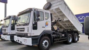 Xe ben Daewoo 15 tấn nhập khẩu mới