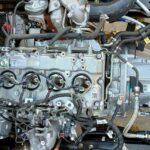 Hộp số cùng động cơ ISUZU chính hãng