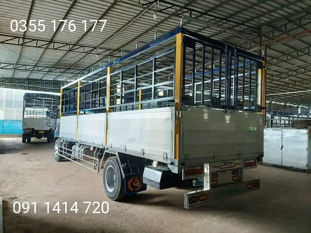 JAC N900 đóng thùng bửng nhôm đẹp