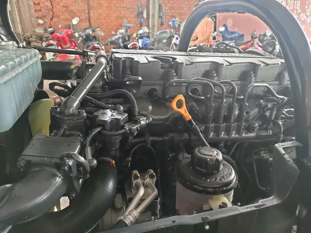 Động cơ Hyundai D4GA trên Hyundai Migthy 110Xl