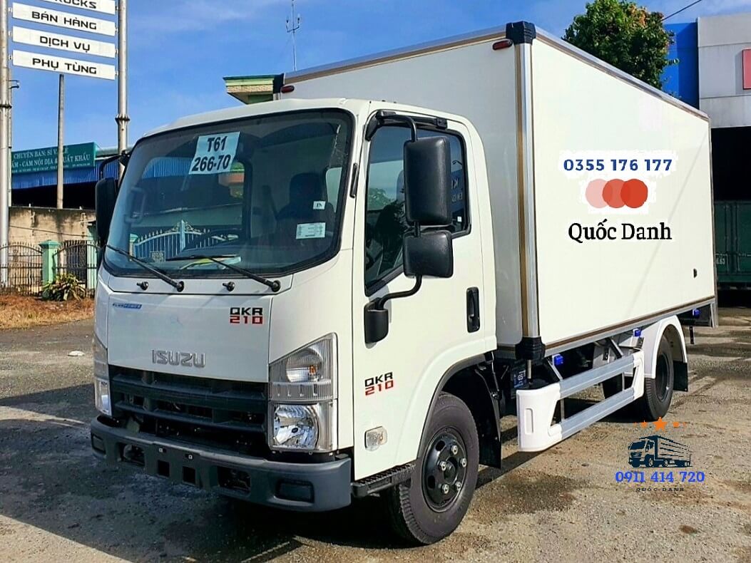 xe tải isuzu QKR210 thùng kín