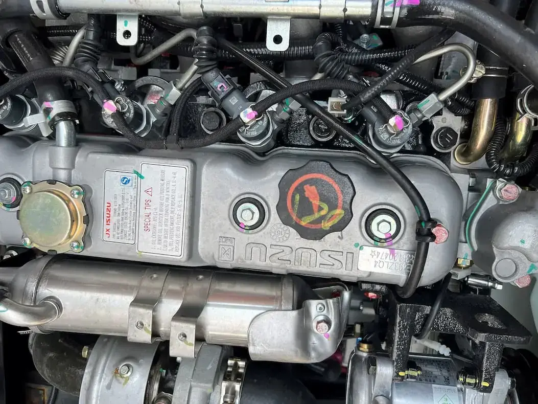 Động cơ ISUZU trên xe Tera190SL