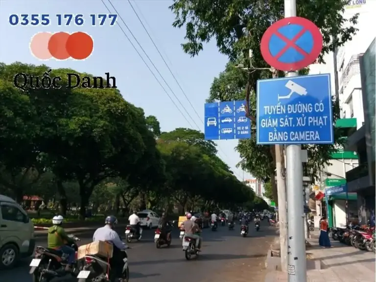 Tuyến đường gắn camera phạt nguội