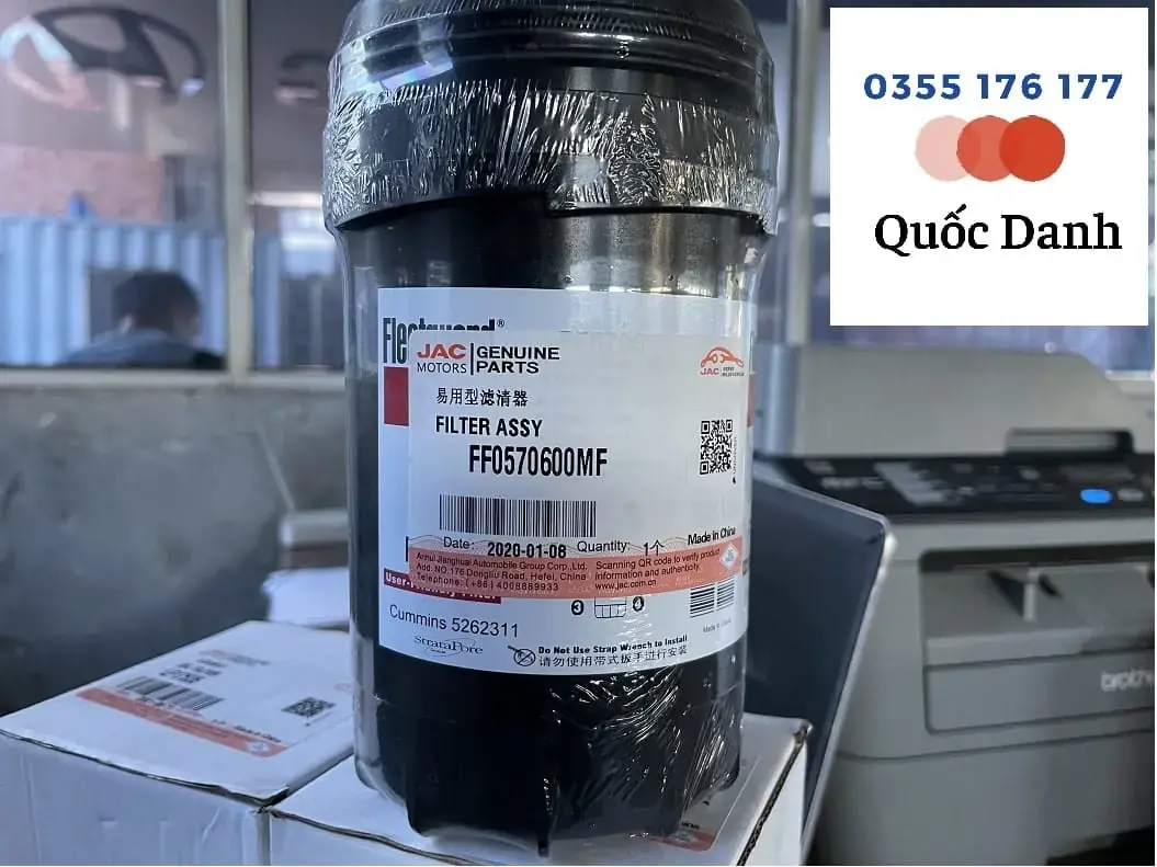 Lọc nhớt xe tải JAC N900 N800