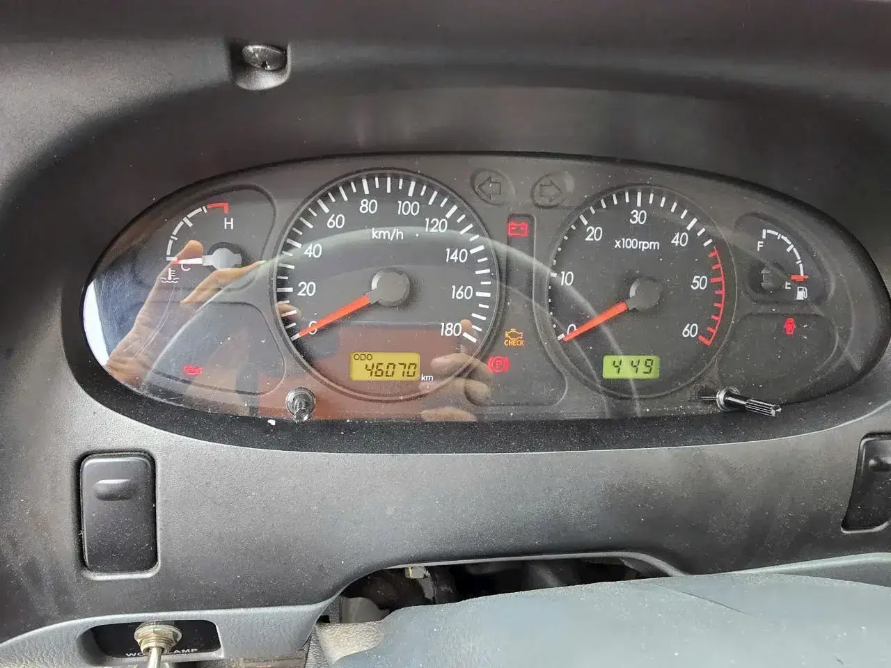 Đồng hồ km của xe