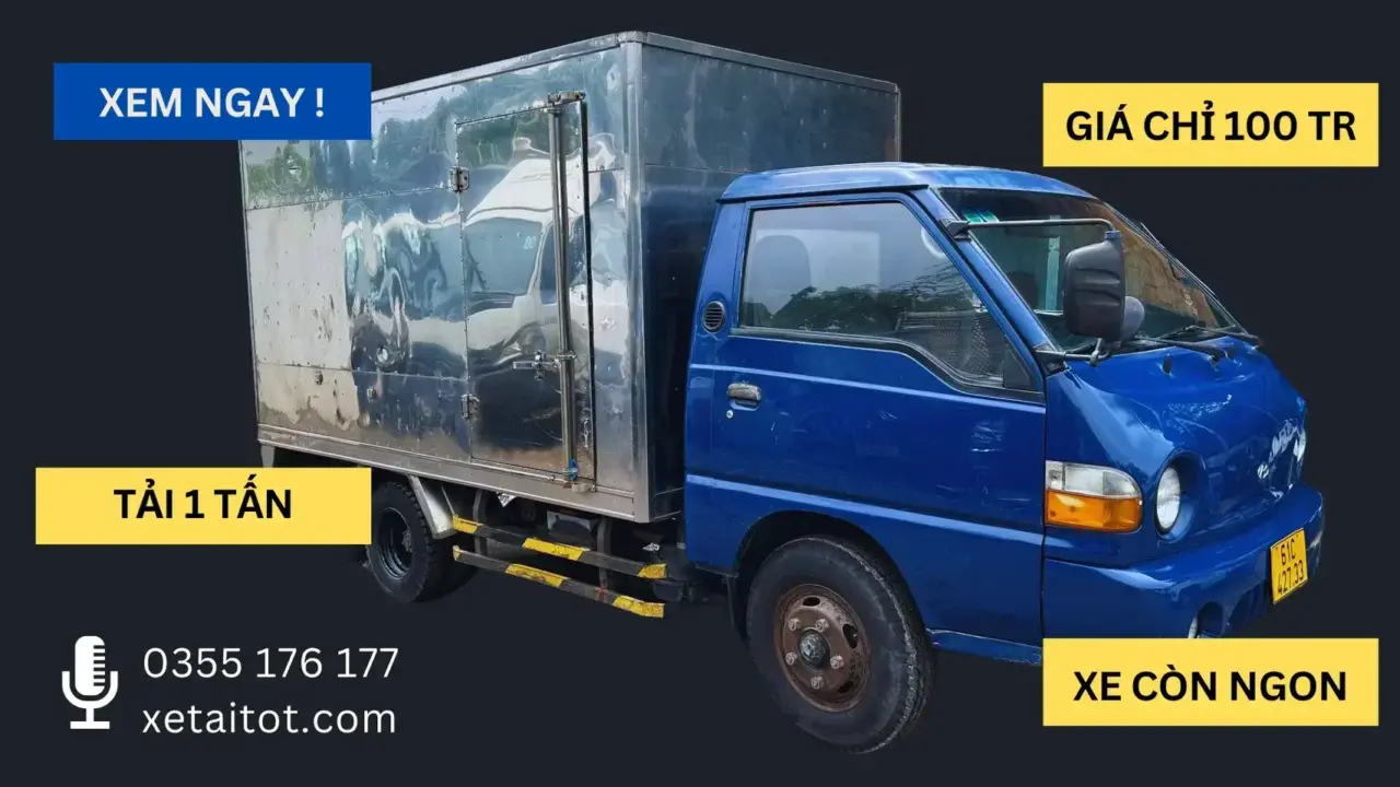 xe tải cũ 1 tấn giá dưới 100 triệu