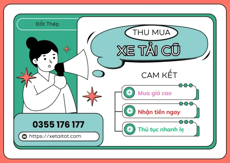 Tại đây thu mua xe tải cũ