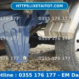 Teraco 100 thùng bạt cũ hông xe 3 Teraco 100 thùng mui bạt - Đời 2021 nhìn từ phía trước hông xe 3
