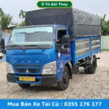 Xe tải Fuso 1.9 tấn cũ ngoại thất Xe tải Fuso 1.9 tấn cũ Fuso Canter 1T95 đời 2020 loại ô tô tải có mui ngoại thất