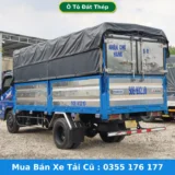 Xe tải Fuso 1.9 tấn cũ phía sau Xe tải Fuso 1.9 tấn cũ Fuso Canter 1T95 đời 2020 loại ô tô tải có mui phía sau